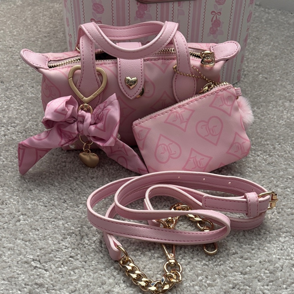 Pink mini juicy bag 💖